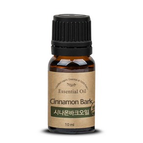 퓨어스 유기농 시나몬바크 에센셜 오일 10ml, 1개