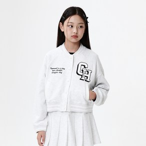 [더데이걸] 걸리쉬 크롭 야구점퍼 셋업 TGMS24801