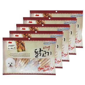 펫더맨 리얼 강아지간식, 5개, 300g, 치킨비스켓