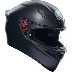 AGV K1 S E2206 바이크 헬멧 풀페이스 레이싱 오토바이 헬멧 스포일러, 매트 블랙