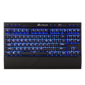 커세어 유무선 블루투스 기계식 키보드, CORSAIR K63 Wieless 적축, 혼합 색상, 텐키리스