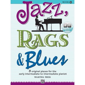 Jazz Rags & Blues Book 2 재즈 랙타임 블루스 피아노 2권 (온라인 음원 포함) [00-6643] Alfed 알프레드