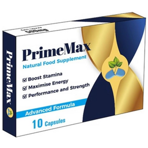 MAPEinc 영국직배 PrimeMax 남성용 새로운 포뮬러 강한 성능 강화 블루 보충제 500mg 10정