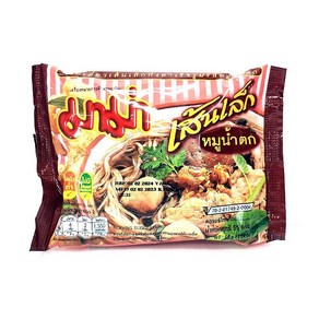 태국라면 MAMA 돼지고기맛 무남톡 쌀국수 55g / 마마라면 INSTANT RICE NOODLES MOO NAM TOK FLAVOUR