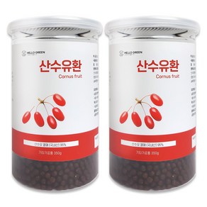 헬로우 그린 국산 국내산 구례 산수유환 350g