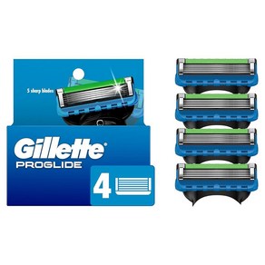 Gillette 퓨전5 프로글라이드 남성건강에 도움 면도날 리필 퓨전 면도기 날 473948, Gillette 퓨전5 프로글라이드 남성건강에 도움 면, 1개