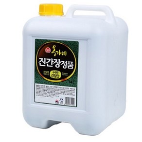 해표 옹가네 정품간장, 14L, 1개