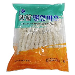 푸드마을 대구살 생선까스 1kg (20개) 생선가스 돈까스