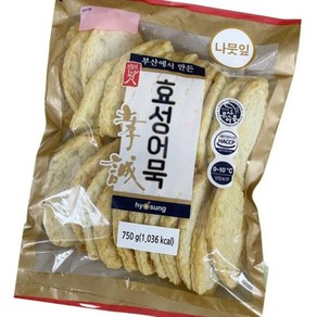 효성어묵(나뭇잎) 750G/㈜효성어묵