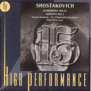 Shostakovich: Symphony No. 15 & Piano Sonata No. 2, 1개