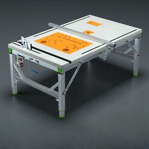 테이블쏘 작업대 톱다이 절단 목공 조기대 목재 톱대 80x120- 6-in-1, 80x120 강화 생태보드, 1개