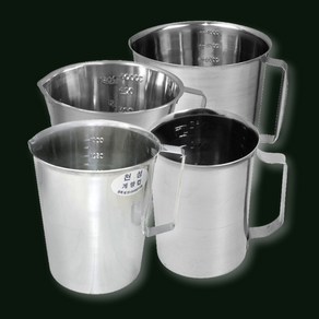 국산 천성 업소용 대용량 손잡이 스텐 계량컵 1500ml~5000ml, 1500ml, 1개