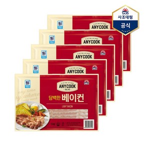 사조대림 애니쿡담백한베이컨 1kg X 5개