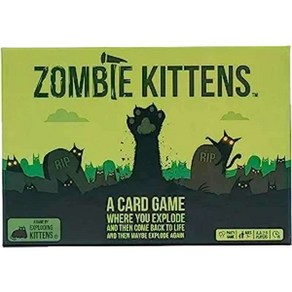 (영문판) Zombie Kittens 좀비 키튼즈 파티 보드게임, 1개