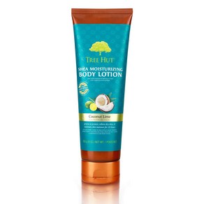 트리헛 시어 모이스쳐라이징 바디 로션 255g 코코넛 라임 Tree Hut Shea Moisturizing Body Lotion Coconut Lime 9oz