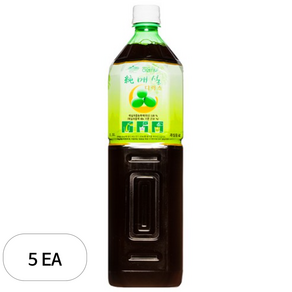 [이엔] 액상차 매실, 1.5L, 5개