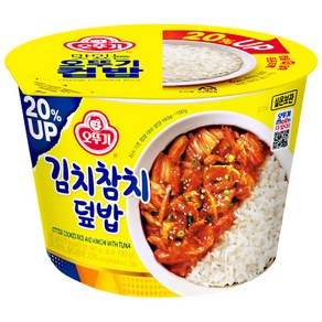 오뚜기 맛있는 컵밥 김치참치덮밥, 310g, 1개