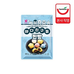 바다친구들 찐빵 500g (25g x 20개입)