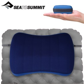 [안전발전소] SEATOSUMMIT 씨투써밋 에어로 필로우 프리미엄 럼버 서포트 베개, 1개