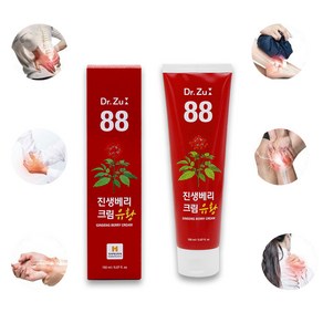 닥터쥬 88 파워업 진생베리크림 MSM 150ml+사은품(주름살테이핑) 펩타이드 캐비어 추출물, 1세트, 300ml