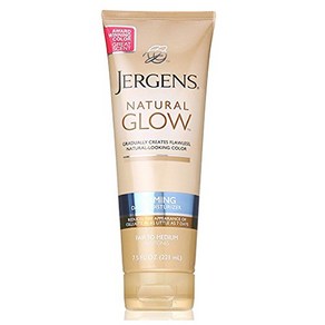 Jegens Natual Glow Daily Moistuize 퍼밍 미디엄 스킨 톤 7.50 oz (2팩), 2개