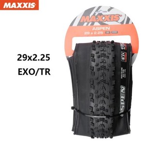 MAXXIS ASPEN XC 오프로드 자전거 타이어 펑크 방지 튜브리스 산악 진공 29x, 2.29x2.25 EXO TR, 1개