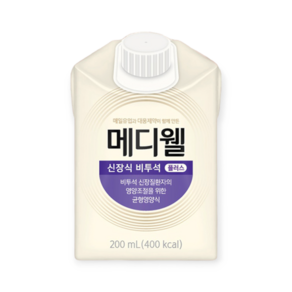 [엠디웰] 메디웰 신장식(비투석) (제조사: 매일유업 판매원:대웅제약), 200ml, 1개