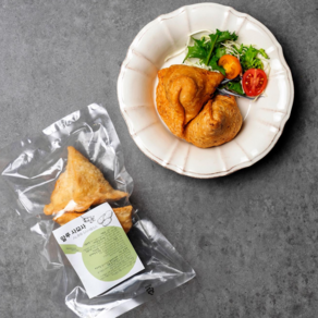 [베나레스] 수제 사모사 / 알루사모사 (비건) / Aloo samosa, 2개, 120g