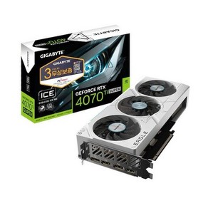 GIGABYTE 지포스 RTX 4070 Ti SUPER EAGLE OC ICE D6X 16GB