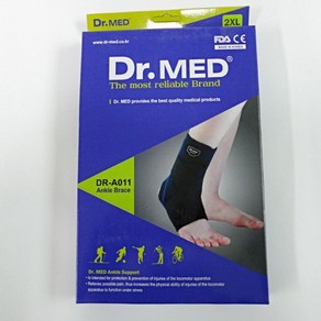 닥터메드 발목보호대 DR-A011 좌우사용가능, S, 1개