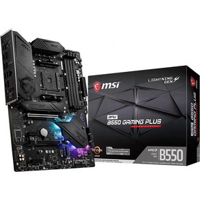 MSI 마더보드 MPG B550 GAMING PLUSA ATX [AMD B550 칩셋 탑재] Ryzen 5000 시리즈 프로세서 MB5873