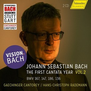 [CD] Hans-Chistoph Rademann / Gaechinge Cantoey 바흐: 칸타타 에디션 2집 (Bach: The Fist Cant...