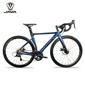 java siluo 3 oad bike 22 speed 탄소 섬유 탄소 로드 자전거, 파란색, 53cm(170cm-188cm), 표준-18, 1개