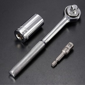 만능복스세트 소켓 렌치 7mm-19mm 게이트그립, 1개