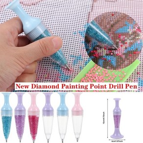 보석십자수펜 led 보석 십자수 도구 주사기 가게 5d diamond painting point dill pen with diamond dii diamond painting, ㄴㄴ, 1개