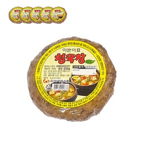 아리랑 식품 이쁜이 청국장 250g 5개