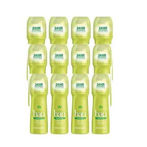 Ban Roll-On 벤 롤온 데오드란트 무향 103ml X12팩, 12개