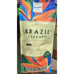 T STANDARD 브라질 세라도 1.1kg 홀빈원두 공정거래 이마트 트레이더스, 2개, 홀빈(분쇄안함)