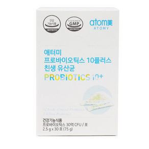 총알오늘배송 사은품증정 / 애터미 프로바이오틱스 친생유산균 장건강 30포 4박스 1세트 [최신정품] / {사은품증정 }, 75g, 4개