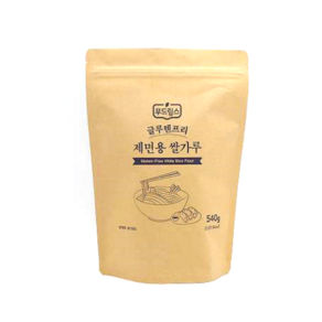 글루텐프리 제면용 쌀가루 (540g) 푸드림스 밀가루대체식 비건 밀가루다이어트