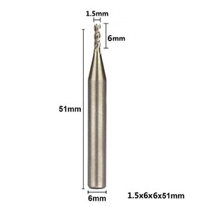 XCAN HSS 밀링 커터 4 플루트 엔드 밀 CNC 기계 공구 라우터 비트 기리 금속 알루미늄 기리용 1.5-13mm