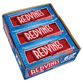 Red Vines 미국 코스트코 레드 바인스 트위스트 오리지널 141g x 12팩, 12개