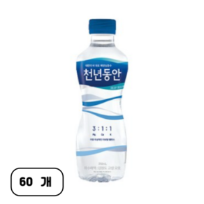 천년동안 해양심층수, 350ml, 60개