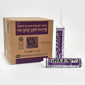 다우실리콘 808 무초산실리콘 일반실리콘 그린실808 색상선택, 1개