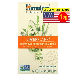 Himalaya 리버 케어 LiveCae, 1개, 42정