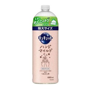 카오 큐큣토 주방세제 핸드 마일드 카모마일향 리필 680ml, 1개