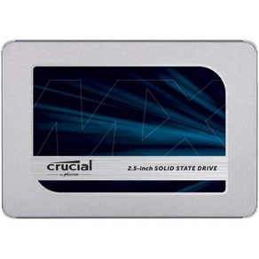 Cucial MX500 4TB 3D NAND SATA 2.5인치 내장 SSD CT4000MX500SSD1 149085, 500GB