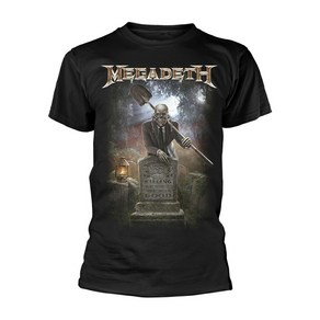 ROCKPANDA Megadeth 35 Years Graveyard 반팔티