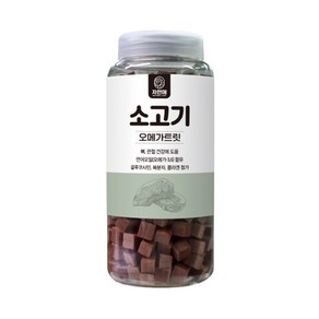 자연애 오메가 트릿 소고기 520g 노즈워크 훈련용, 단품, 1개