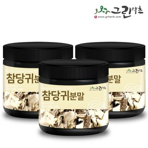 그린약초 국산 참당귀 가루 200g 당귀 당귀분말 참당귀차 데커신, 3개